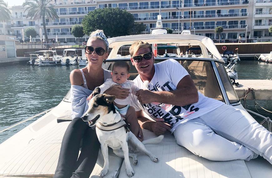 Nun geht es zurück zu Freundin Peggy und der gemeinsamen Tochter nach Mallorca.