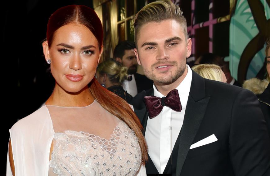 Um Jessica Paszka und Johannes Haller (Bildmontage) kursieren schon seit längerem Gerüchte. Leugnen können die beiden ihre Liaison bald nicht mehr.