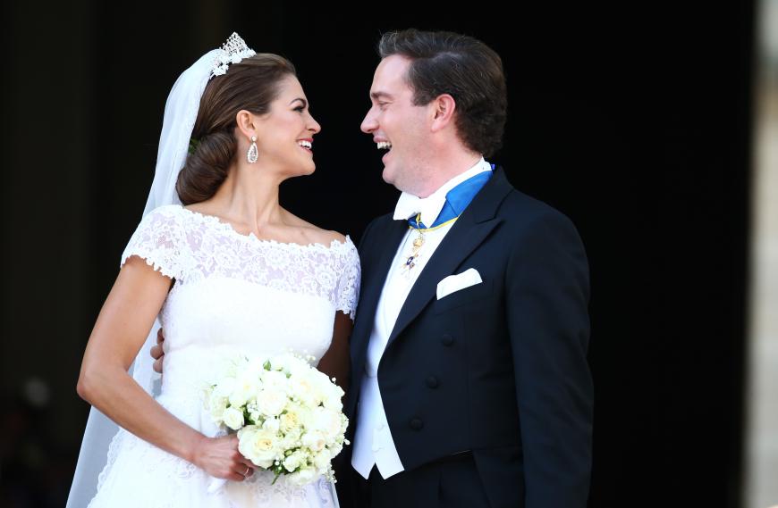 2008 heirateten Madeleine von Schweden und Chris O'Neill.