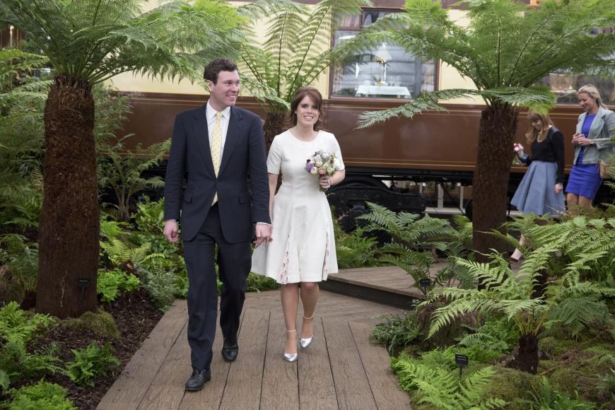 Nicht nur die Familie von William und Kate lebt auf dem Anwesen des Kensington Palasts, auch Prinzessin Eugenie und ihr Ehemann Jack Brooksbank.