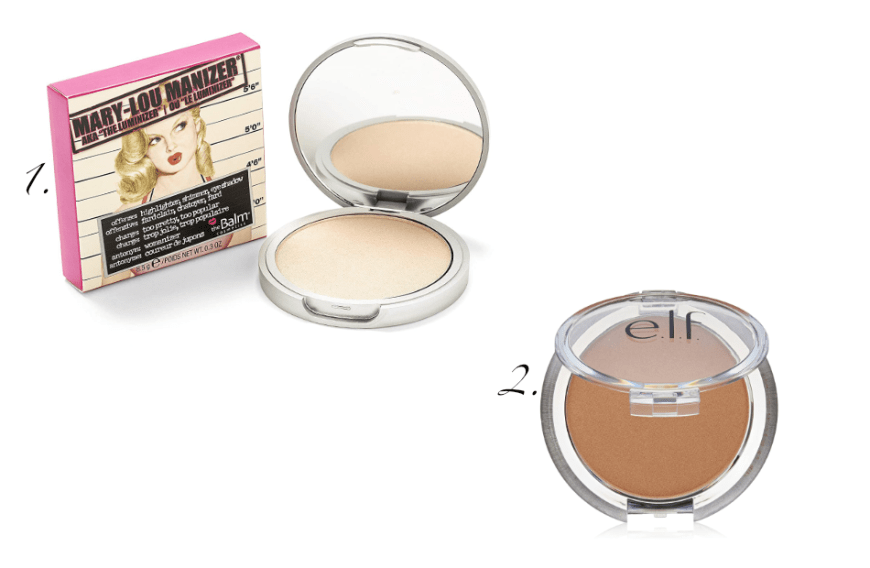 Mit einem Bronzer oder Highlighter kannst du deinem Gesicht mehr Kontur verleihen:
1. theBalm