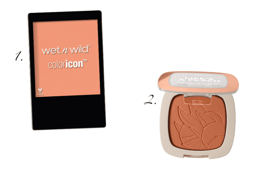 Für einen frischen Teint sind Rouges in Apricot ideal:
1. Wet N Wild