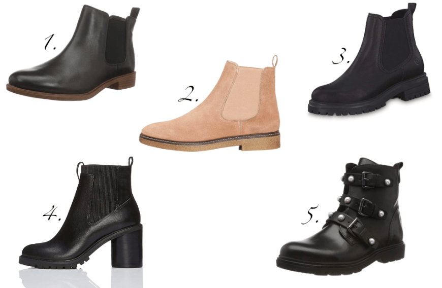 Ankle Boots tragen wir nicht nur in der Übergangszeit, auch im Sommer werden die Treter immer beliebter:
1. Clarks