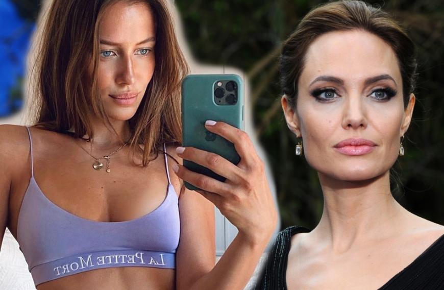 Das deutsche Model Nicole Poturalski (l.) veröffentlichte vor kurzem ein Foto mit einer Bildunterschrift, die eine Anspielung auf Angelina Jolie sein könnte. Dazu musste sie sich von ihren Followern einige Vorwürfe anhören.
