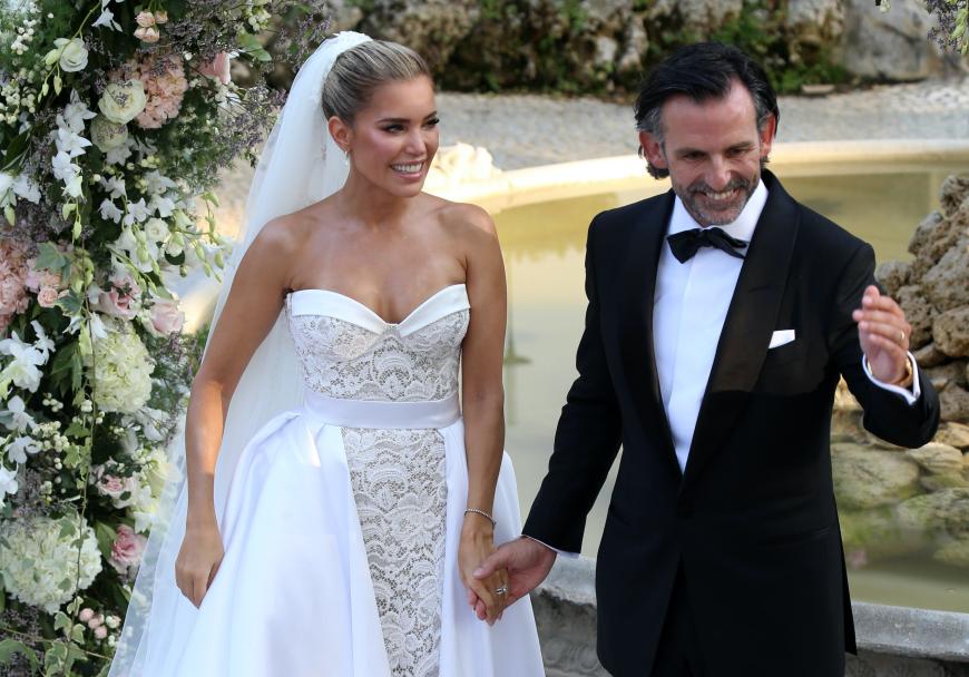 Die pompöse Märchenhochzeit fand in Florenz statt ...