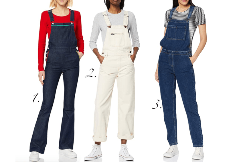 Ein weiterer Fashion-Trend, der den Herbst dominiert, sind Latzhosen! Die bequemen Einteiler sorgen im Handumdrehen für einen lässigen Look. Hier sind unsere Lieblingsmodelle:
1. United Colors of Benetton