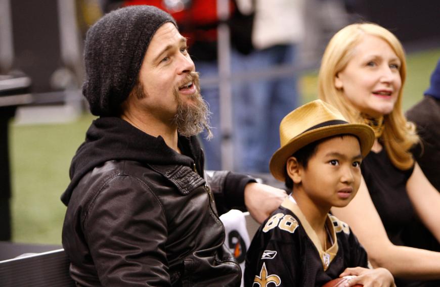 Schauspieler Brad Pitt hofft, dass sich das Verhältnis zu seinem Sohn jetzt ändert ...