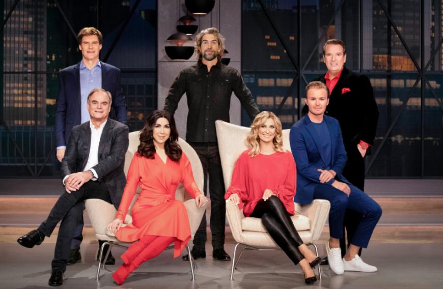 So kennen die Zuschauer Georg Kofler, Carsten Maschmeyer, Judith Williams, Nils Glagau, Dagmar Wöhrl, Nico Rosberg und Ralf Dümmel (v.l.n.r.) aus der