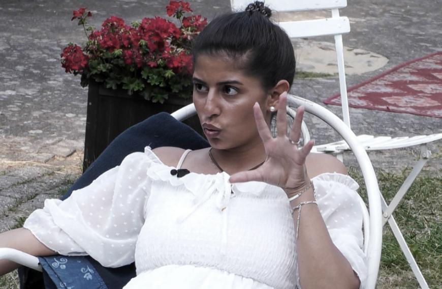 Eva Benetatou und ihr Freund Chris Stenz sorgten mit ihrem Einzug in das