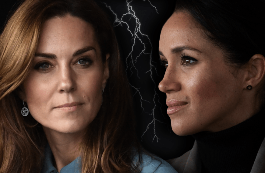 Dass Kate (l.) und Meghan keine Freundinnen sind, ist kein Geheimnis ...