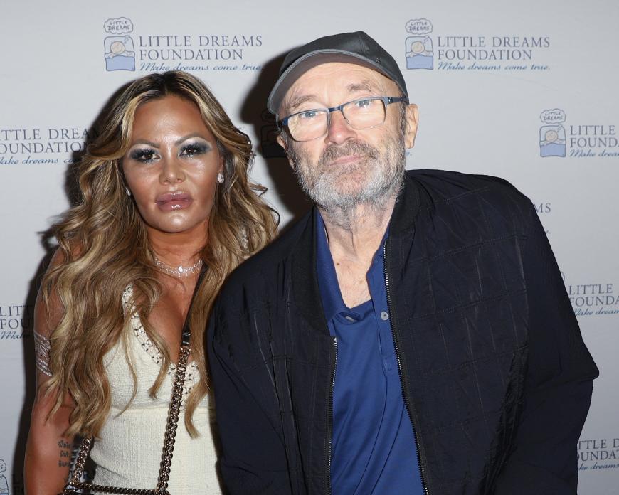 2016 hatten sich Phil Collins und seine Ex-Frau Orianne Cevey nach ihrer Scheidung acht Jahren zuvor wieder versöhnt.