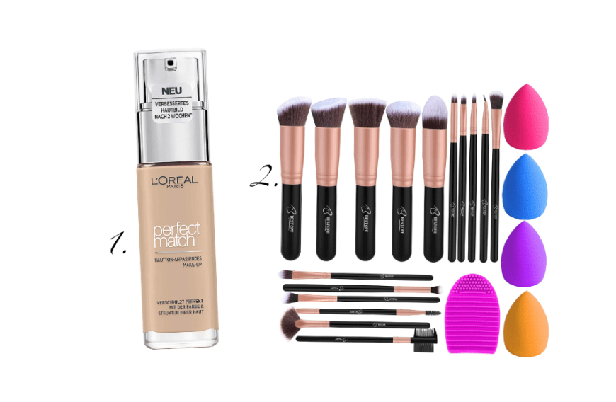 Diese Produkte sorgen ebenfalls für einen Look wie vom Make-up-Artist:
1. L'Oréal Paris
