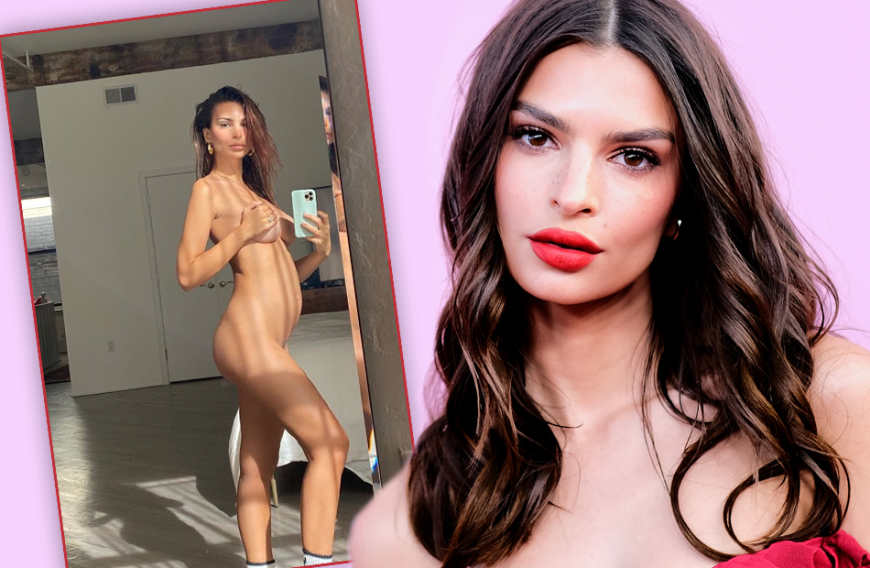 Emily Ratajkowski, eine der wohl heißesten Frauen der Welt, ist schwanger. Auf Instagram zeigt sie ihren über 26 Millionen Followern Ende Oktober 2020 erste Schnappschüsse ihres süßen Babybauches. Für die Pics posiert das Model - abgesehen von Tennissocken - komplett nackt vor dem Spiegel. Sie sei in der 20. Schwangerschaftswoche und gewöhne sich gerade an ihren