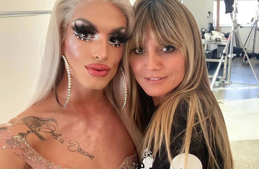 Berühmt wurde Katy in Heidi Klums ProSieben-Show