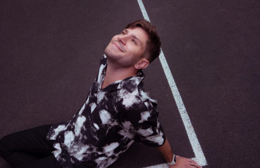 ... Julian Reim, der gerade seine neue Single