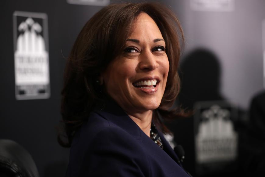 Damit wird Kamala Harris die erste Frau, die dieses Amt ausübt.
