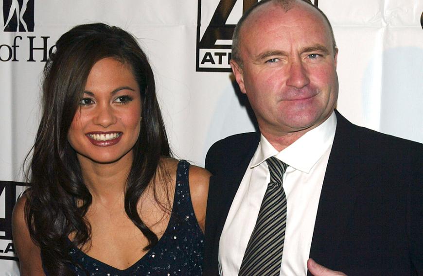 Ein Bild aus glücklicheren Zeiten: Phil Collins und seine Orianne heirateten 1999 - hier sehen wir sie im Jahr 2002.