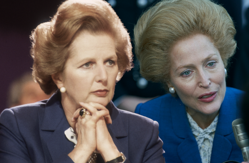 Nicht Diana, aber auch sehr nahe am Original: Gillian Anderson mimt