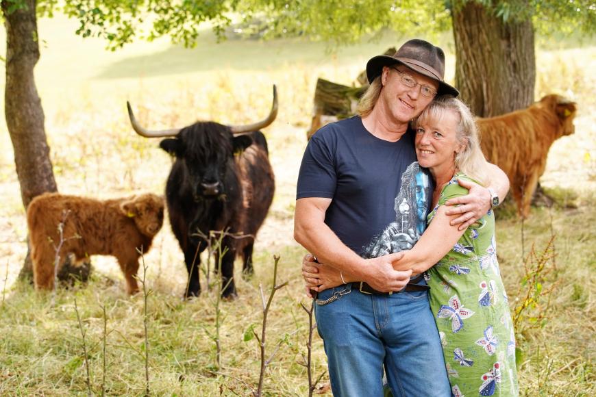 Bauer Lutz und seine Steffi wollen Nägel mit Köpfen machen.