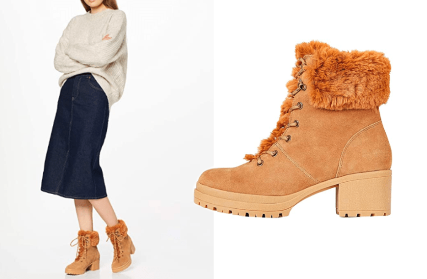 Welche Stiefeletten ein absolutes Must-have für die kalte Jahreszeit sind? Die ″Mid Height Faux Fur Lace Up Stiefeletten″ von Find sind perfekt!