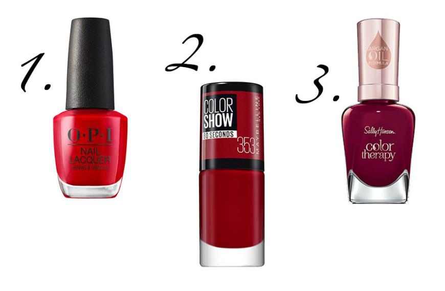Mit Rot machst du nichts falsch:
1. OPI