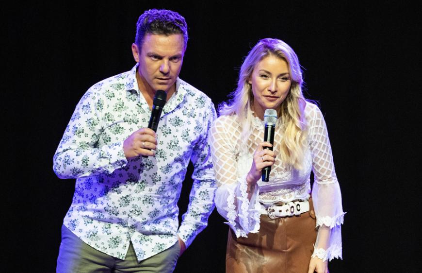Die beiden heirateten 2020 in Florian Silbereisens Show