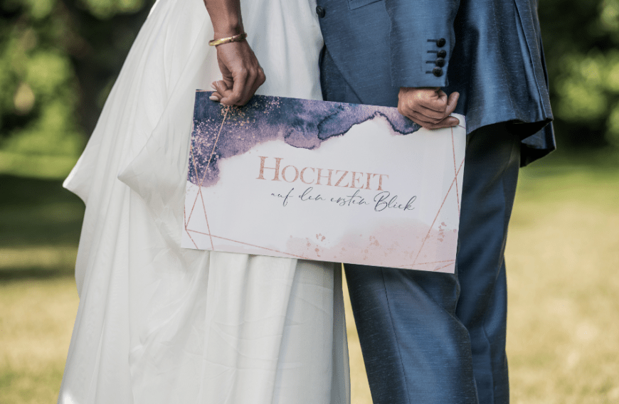 Zehn Singles wagten im Sommer den Schritt und heirateten eine ihnen völlig unbekannte Person.