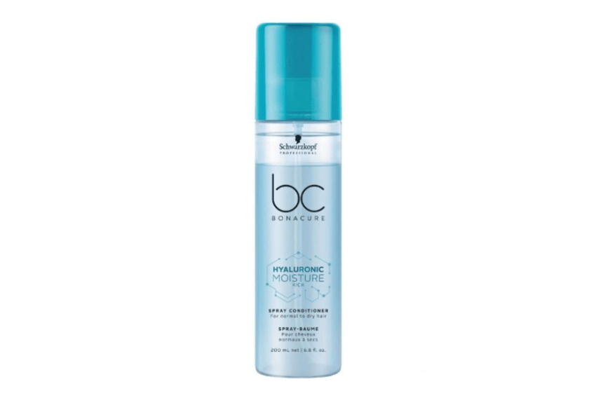 Der ″Schwarzkopf BC Bonacure Hyaluronic Moisture Kick Spray Conditioner″ ist perfekt für normales bis trockenes Haar. Es verleiht deiner trockenen Mähne den ultimativen Feuchtigkeitsschub.