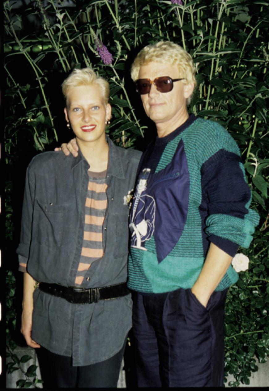 Heino mit seiner geliebten Tochter Petra um das Jahr 1990 herum.