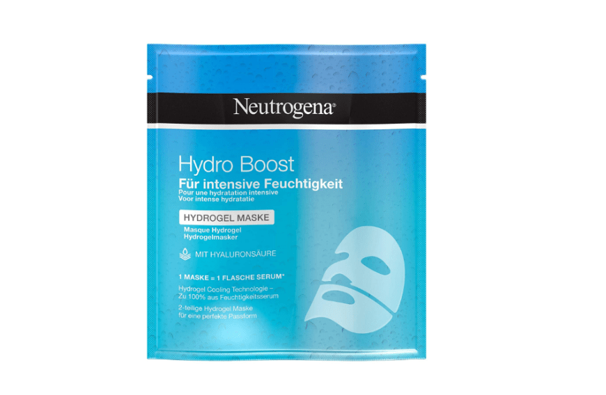 ... sie schwört auf die ″Hydro Boost Hydrogel Maske″ von Neutrogena, die mit gerade einmal 3 Euro ein echtes Schnäppchen ist!