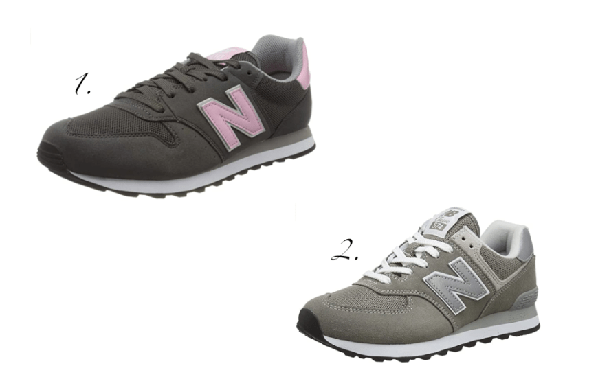 Eine Schuhbrand, die zu den Bestsellern bei Amazon zählt, ist New Balance. Die coolen Sneaker trägt selbst Herzogin Kate, weshalb jede Fashionista solch ein Paar im Schuhschrank braucht. Hier unsere zwei Favoriten-Modelle:
1. New Balance