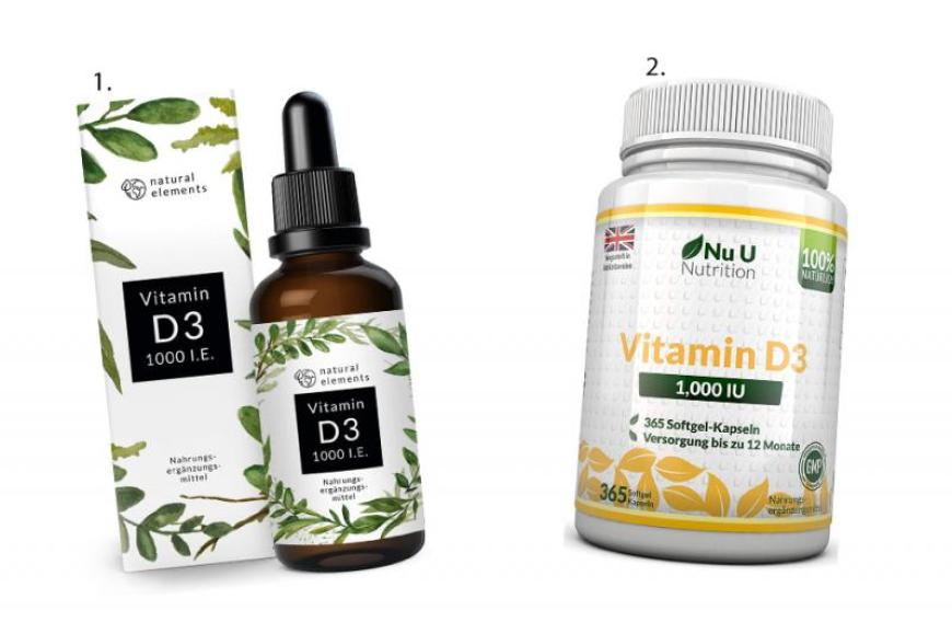 Mit einer kleinen Vitamin-D-Kapsel tust du etwas Gutes für deine Gesundheit – und sogar für deine Figur!
1. naturel elements