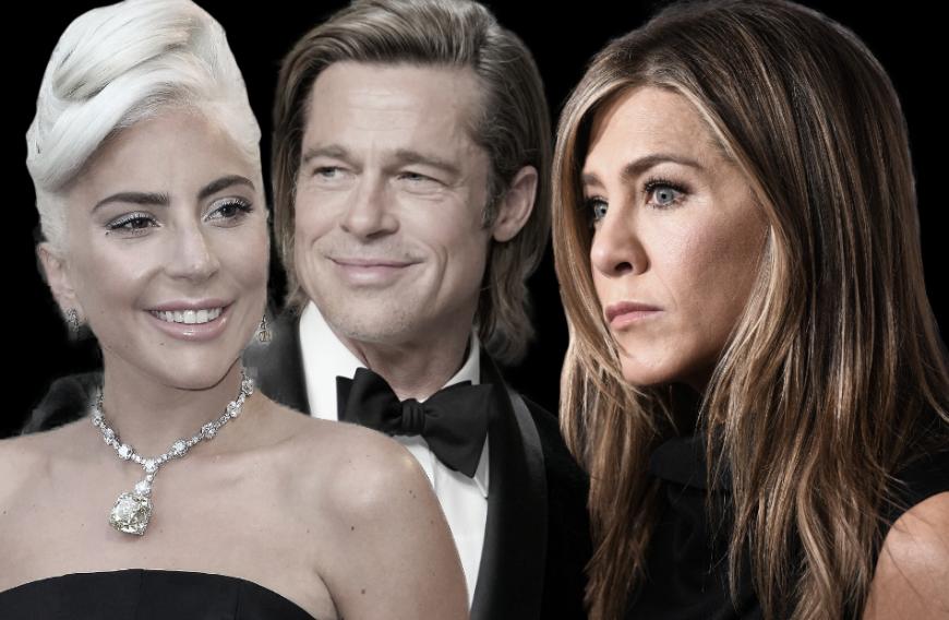 Lady Gaga steht aktuell mit Brad Pitt vor der Kamera und der soll ganz hin und weg von seiner neuen Kollegin sein - zum Leidwesen von Jennifer Aniston.