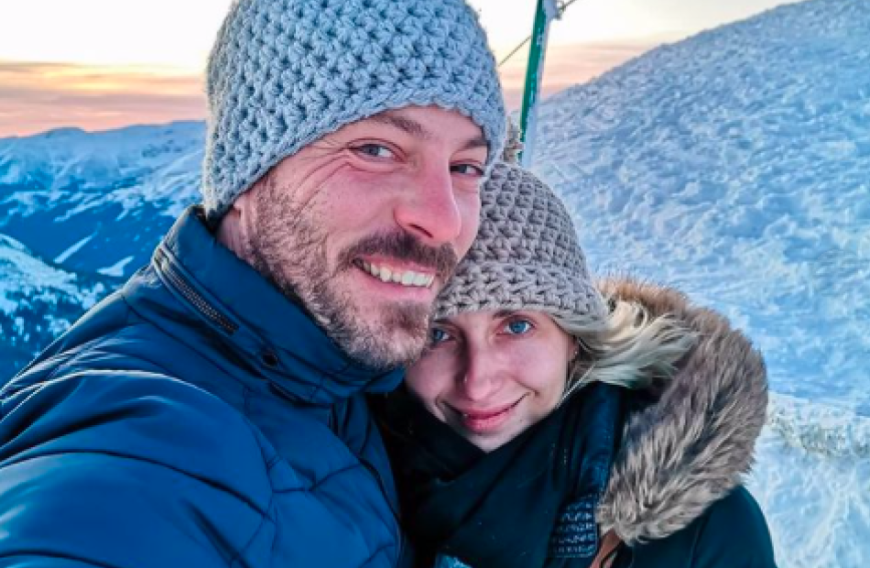 Die Blondine mit polnischen Wurzeln lernte ihren Ehemann Gerald bei