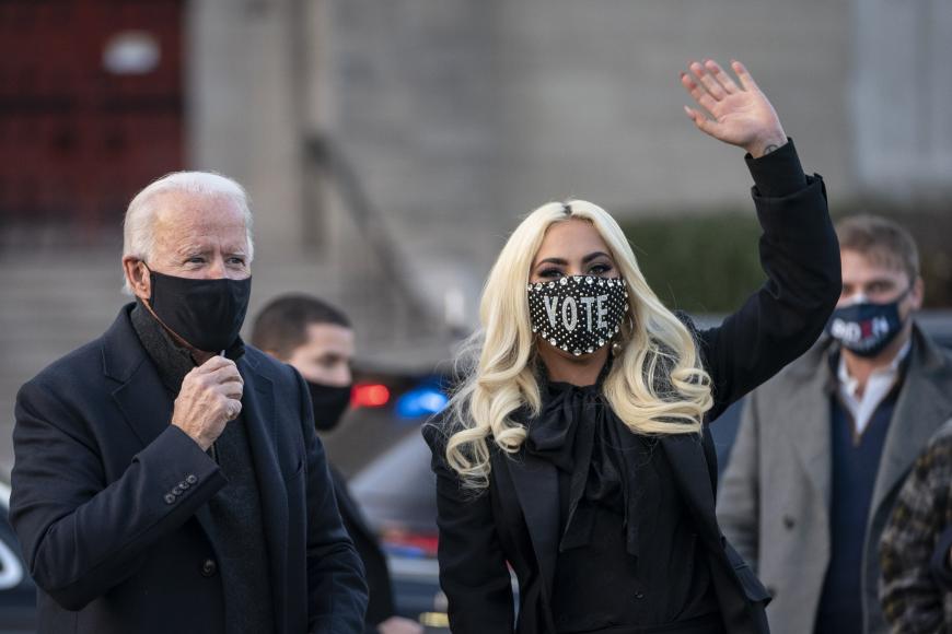 Schon während des Wahlkampfes unterstützte die Sängerin Joe Biden und seine Vize Kamala Harris.