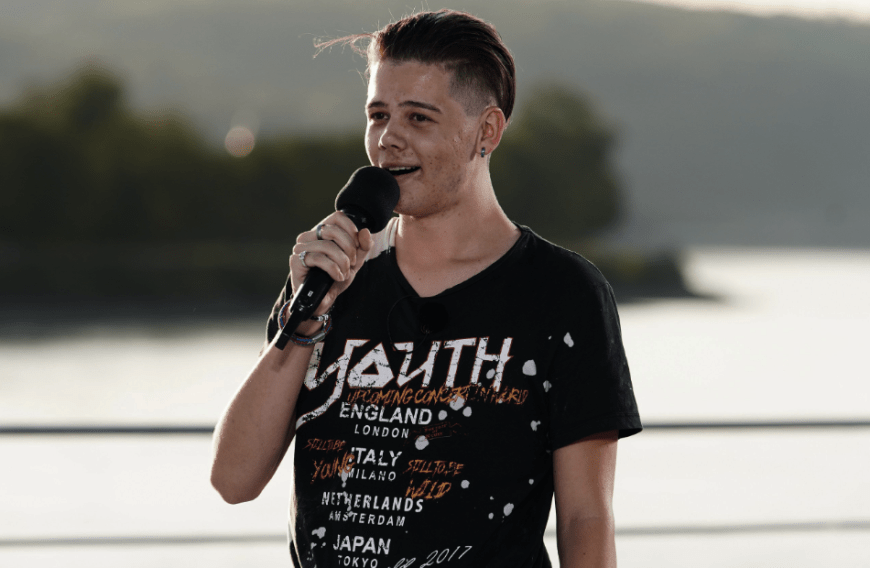 Der 18-jährige Benjamin versuchte die Juroren mit dem