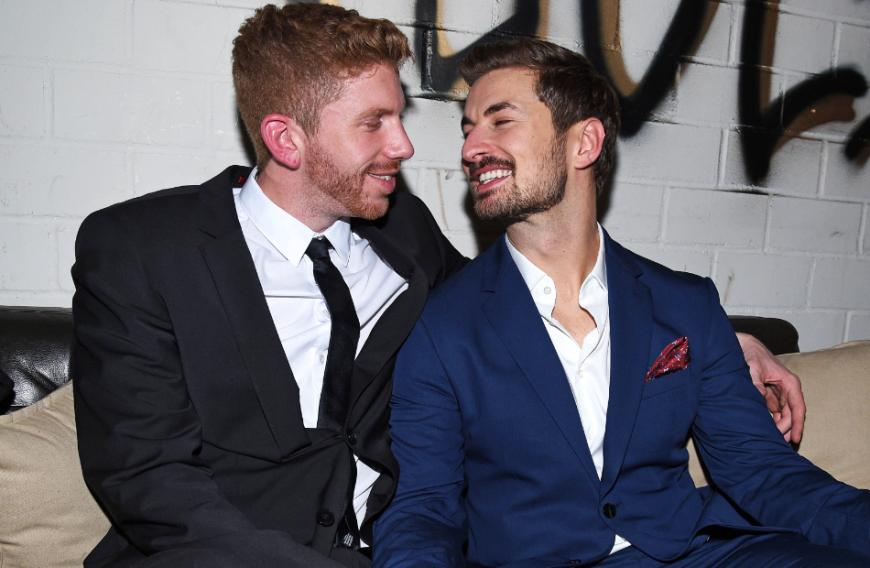 Nicolas Puschmann und Lars Tönsfeuerborn könnten nicht glücklicher sein.