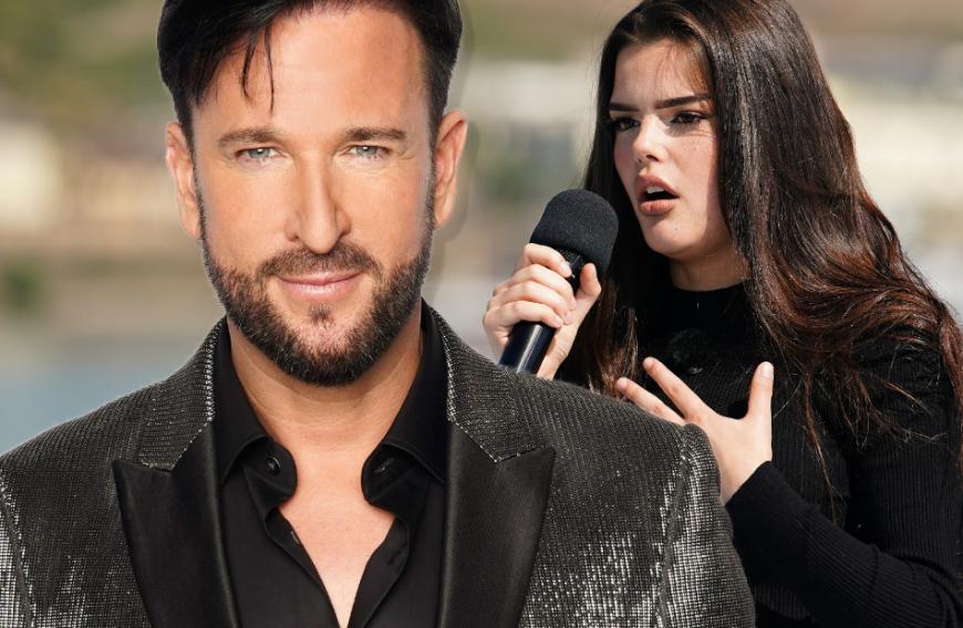 Die 18-jährige DSDS-Kandidatin Alia durfte sich über die goldene CD von Ex-Juror Michael Wendler freuen.