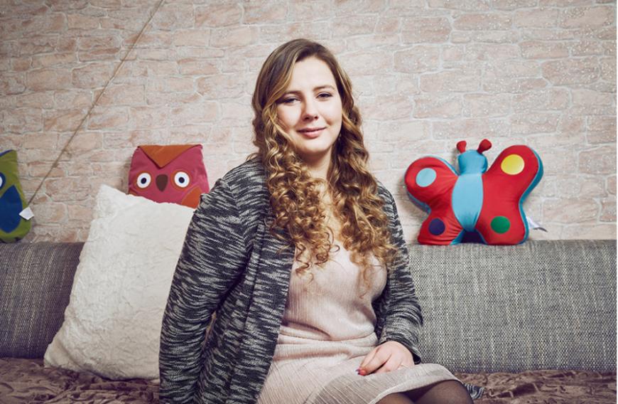 Sarafina Wollny hat eine Ausbildung im Gesundheitsbereich absolviert genau wie ...