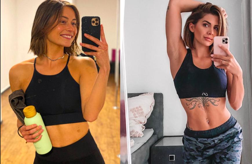 Adrina ist wie Jenny ein Fitness-Freak, hat ein Sixpack und einen brünetten Bob.