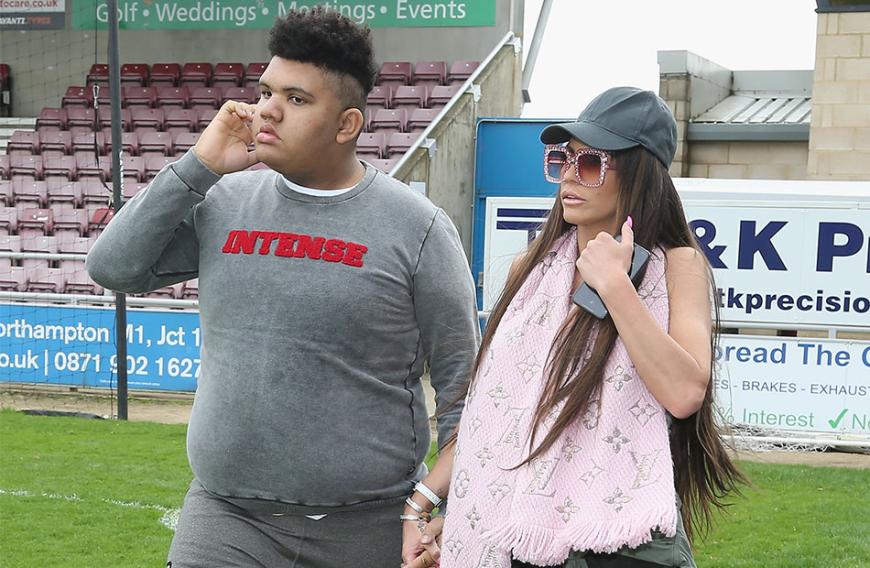Katie Price stand unter Schock!