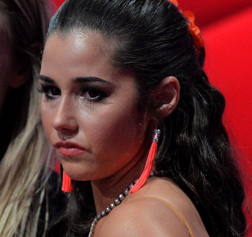 Sarah Lombardi stand am Wochenende kurz unter Schock.