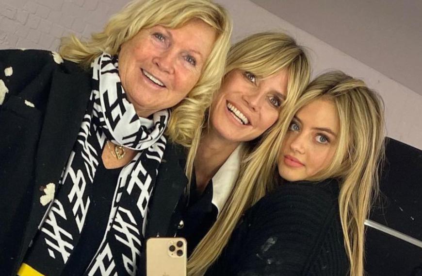 Die Tochter von Model-Mama Heidi Klum steht erst seit wenigen Monaten in der Öffentlichkeit.