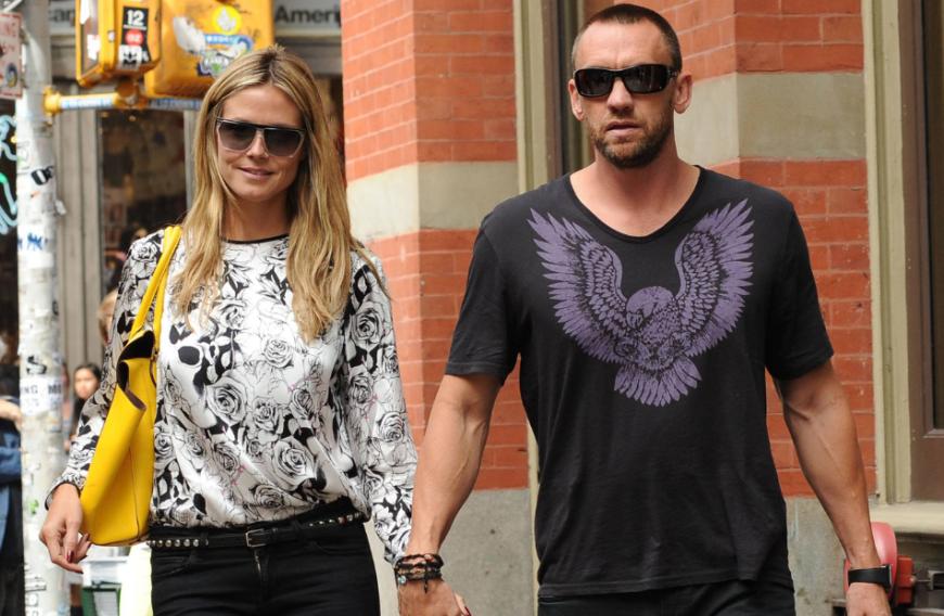 Eine fast filmreife Liebe: Nach ihrer Trennung von Seal verliebte sich Heidi Klum in ihren Bodyguard Martin Kristen ...