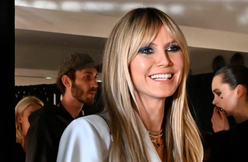 ...Heidi Klum, die sonst immer als Mentorin der Mädchen Auftritt, gehörte nicht wirklich dazu.