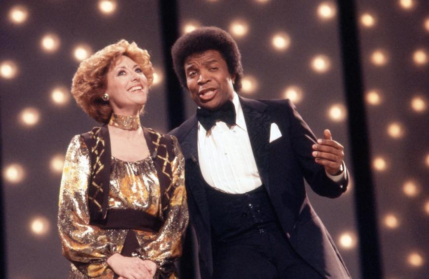 Ein Show-Auftritt in den 1970ern mit Caterina Valente und Roberto Blanco.