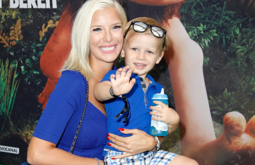 2018 wanderte Oksana gemeinsam mit Ehemann Daniel, 38, und den beiden Kindern Arielle und Milan (Foto) nach Los Angeles aus.