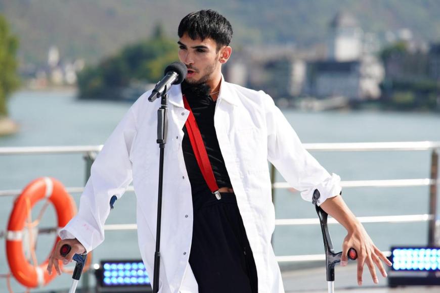 DSDS-Kandidat Steve Maco ist in zerrütteten Verhältnissen groß geworden.