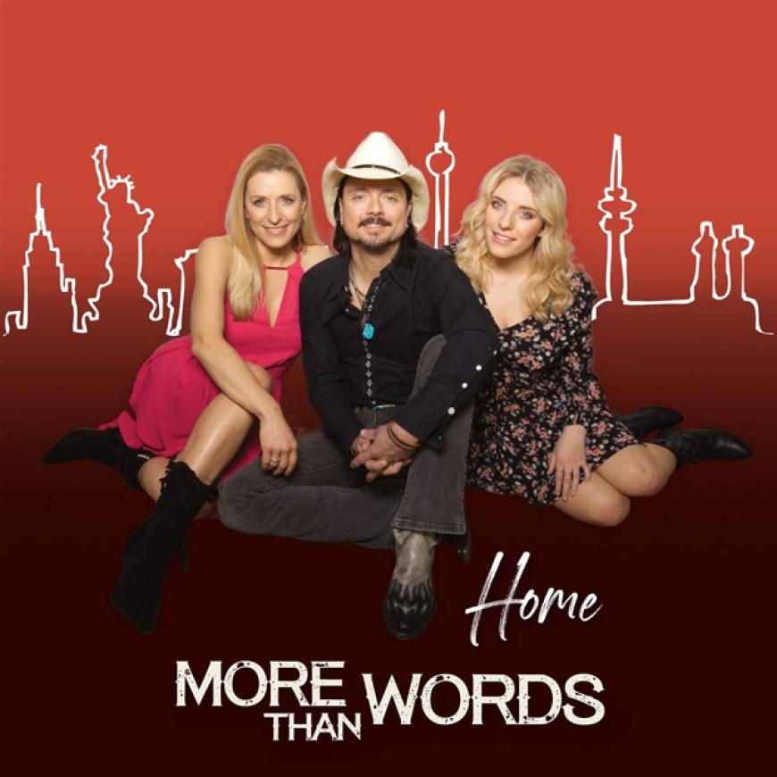 Mit Ehemann Lanny und Tochter Johanna gründete Stefanie Hertel die Country-Band More Than Words.