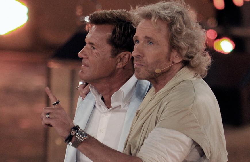 Ob das allerdings alles so ernst gemeint ist? Eigentlich schien es in der Vergangenheit immer so, als würden sich Thomas Gottschalk und Dieter Bohlen gut verstehen ...